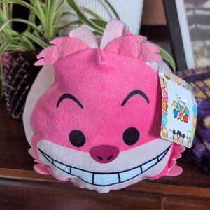 Disney Pink Cheshire Cat Plush NWT